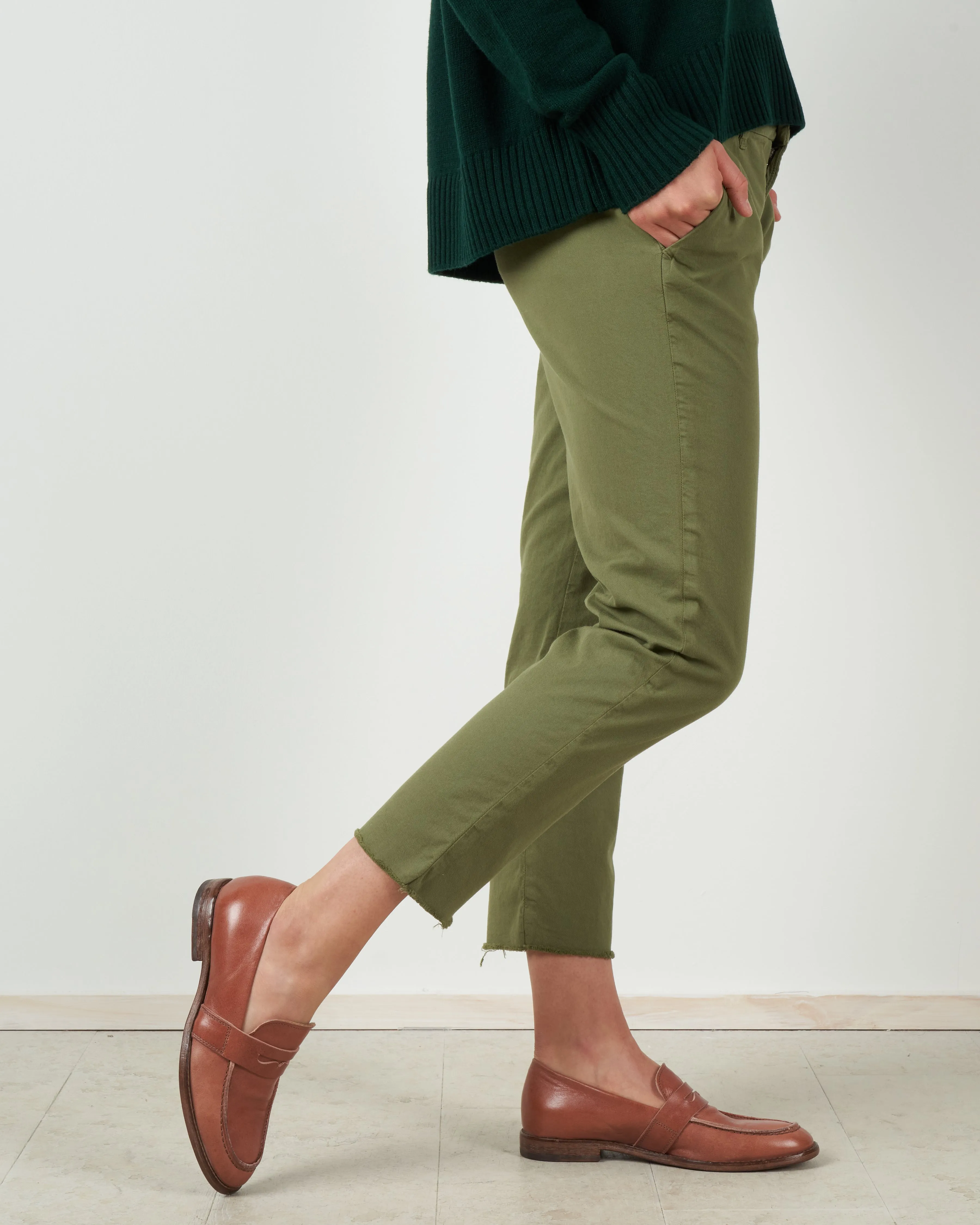 wicklow italian chino - army
