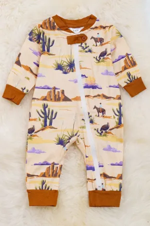 Wild West Desert Romper