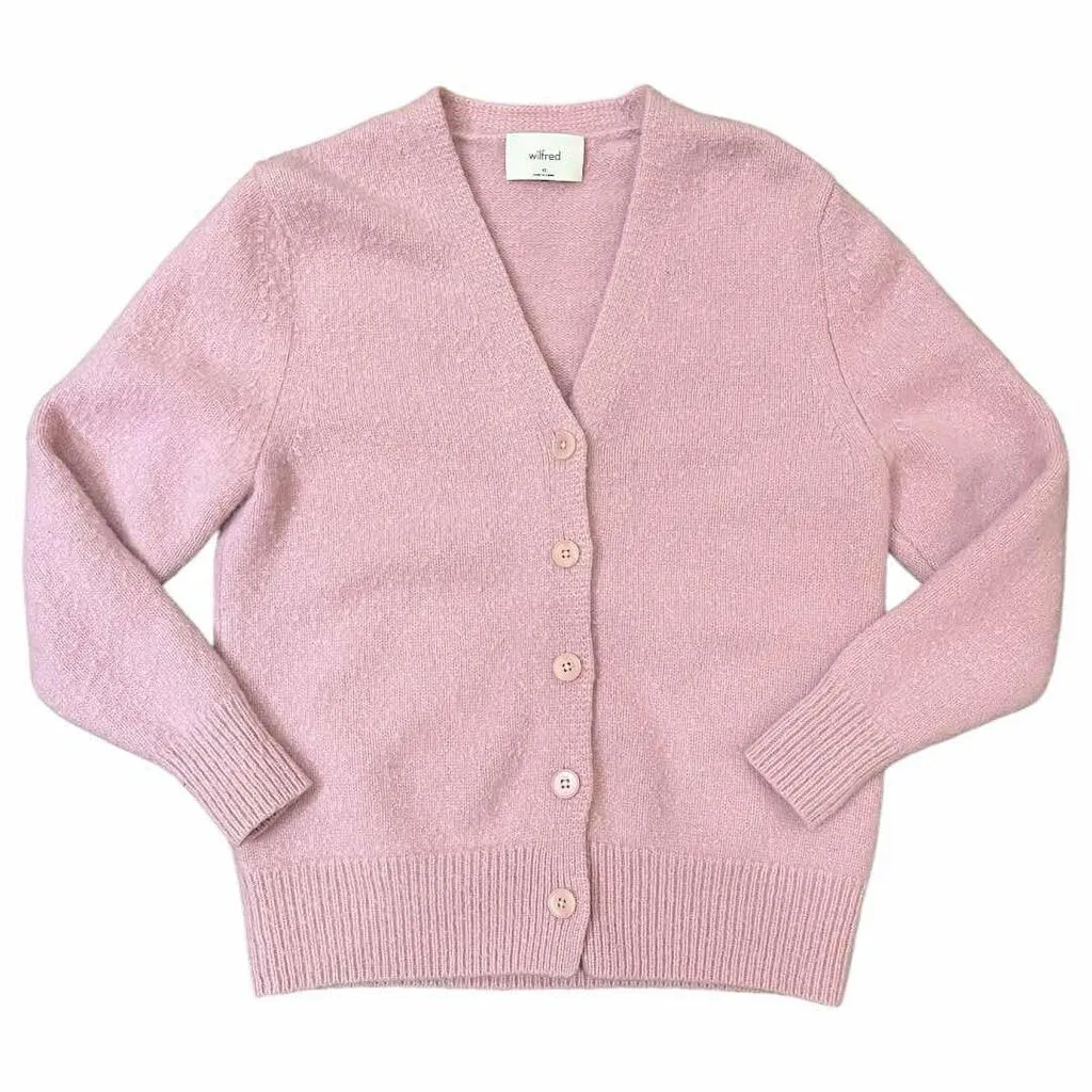 Wilfred Cashmere Button Cardigan - Size XS
