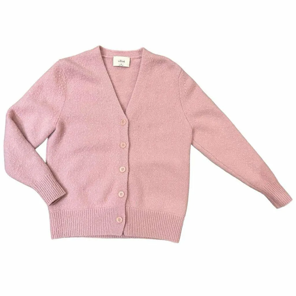 Wilfred Cashmere Button Cardigan - Size XS