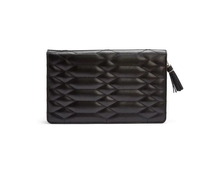 WOLF Caroline Large Jewelry Portfolio Black