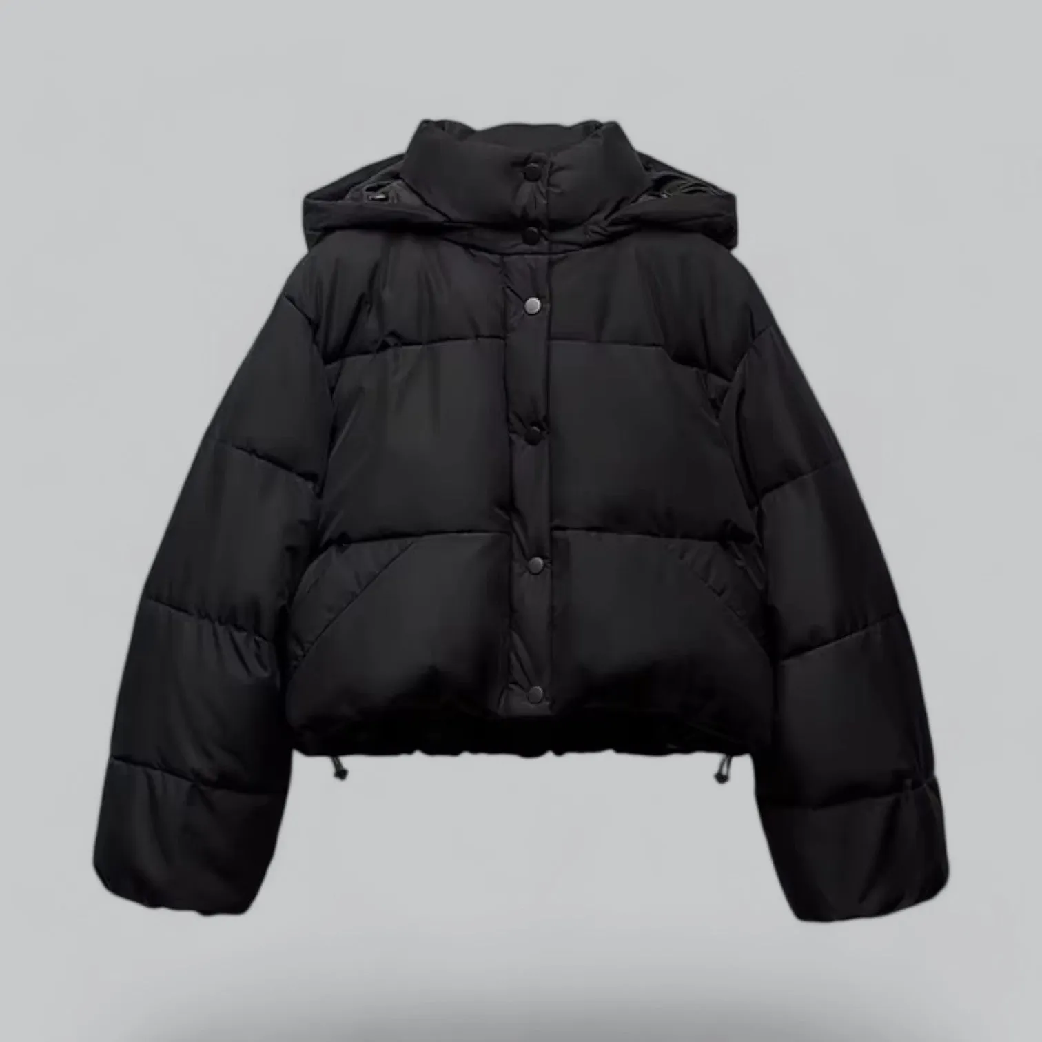 Women's Hooded Puffer Jacket | Lightweight Insulated Coat, Water-Resistant Fabric & Warmth for Cold Weather