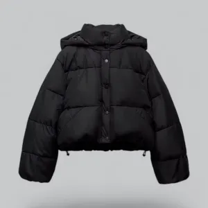 Women's Hooded Puffer Jacket | Lightweight Insulated Coat, Water-Resistant Fabric & Warmth for Cold Weather