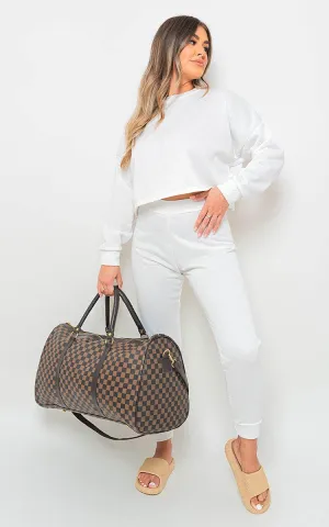 Womens Sweatshirt and Jogger Loungewear Co-ord Set