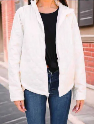 WONDERLAND PUFFER JACKET- Umgee