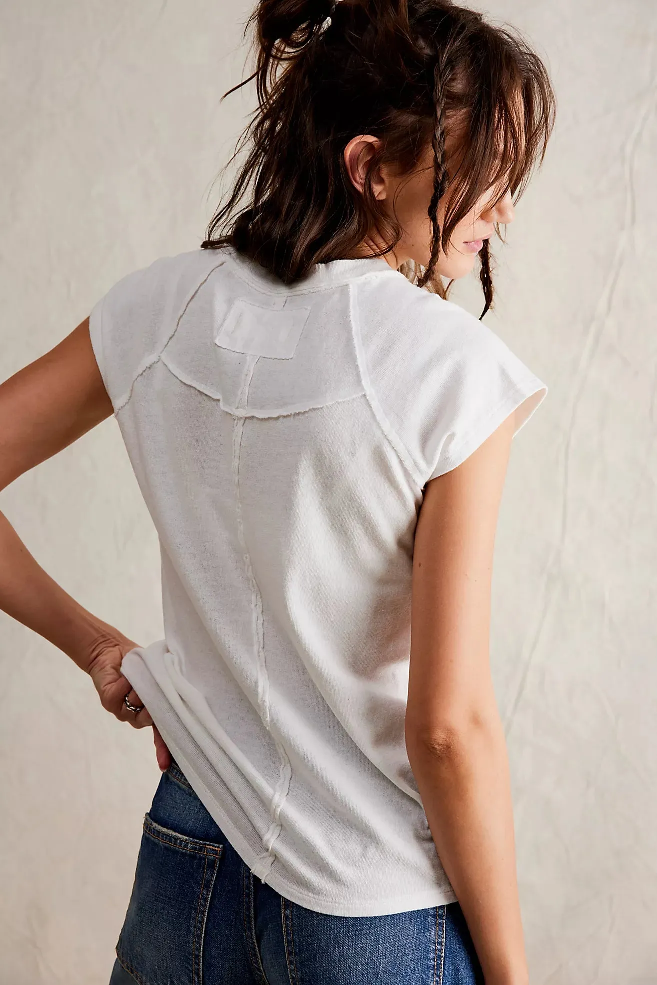 WTF Riley Tee-Optic White