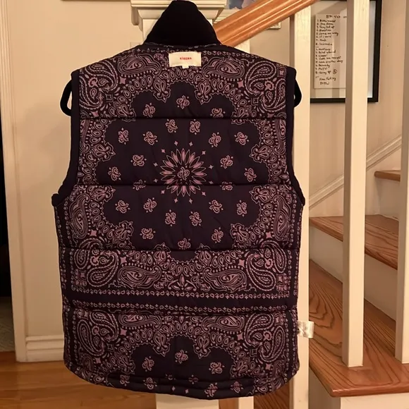 Xirena Hunter Vest size Medium Reversible Navy