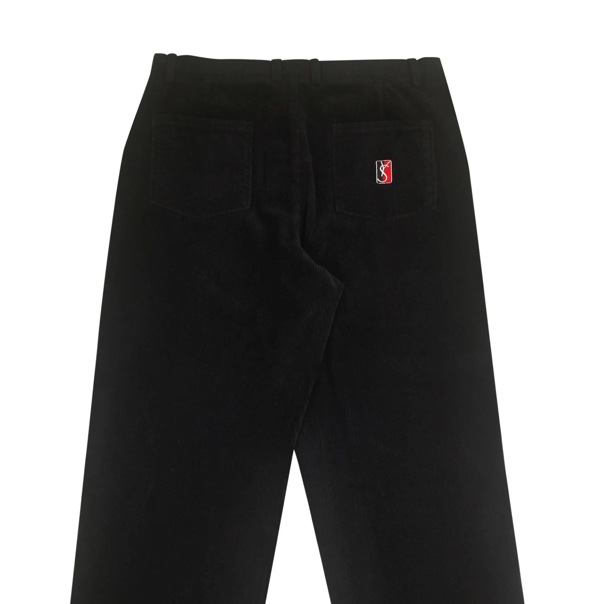 Yardsale Corduroy Slack Pants - Black