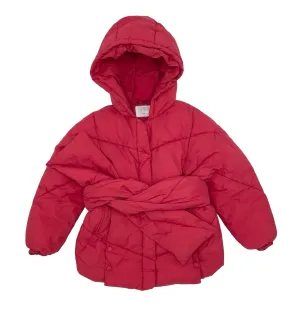 Zara puffer coat - 8-9